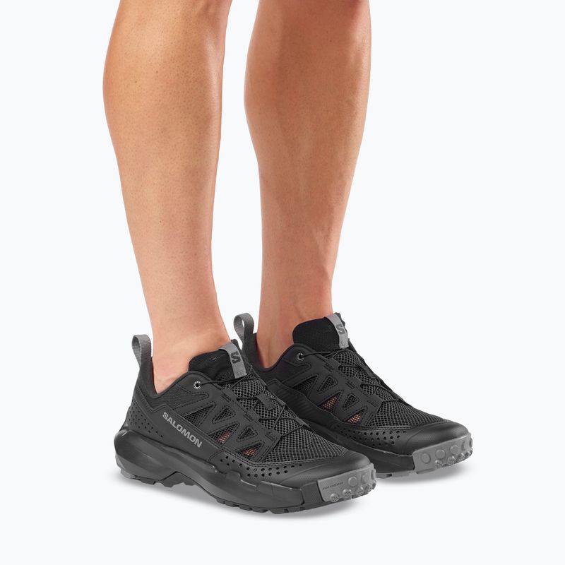 Salomon Techamphibian férfi túracipő 5 black/black/castlerock 7