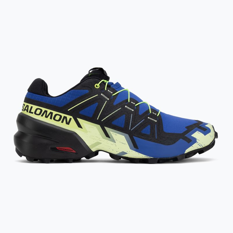 Férfi futócipő Salomon Speedcross 6 bluing/black/acid lime 2