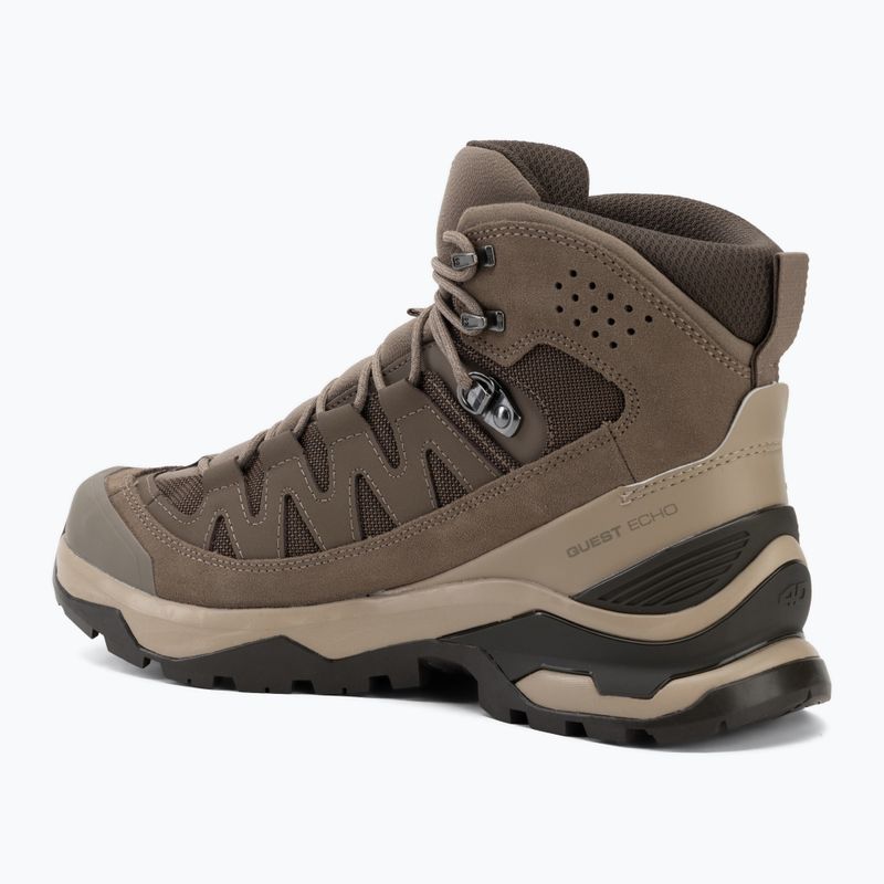 Férfi túracipő Salomon Quest Echo GTX walnut/dsrtan/blko 3