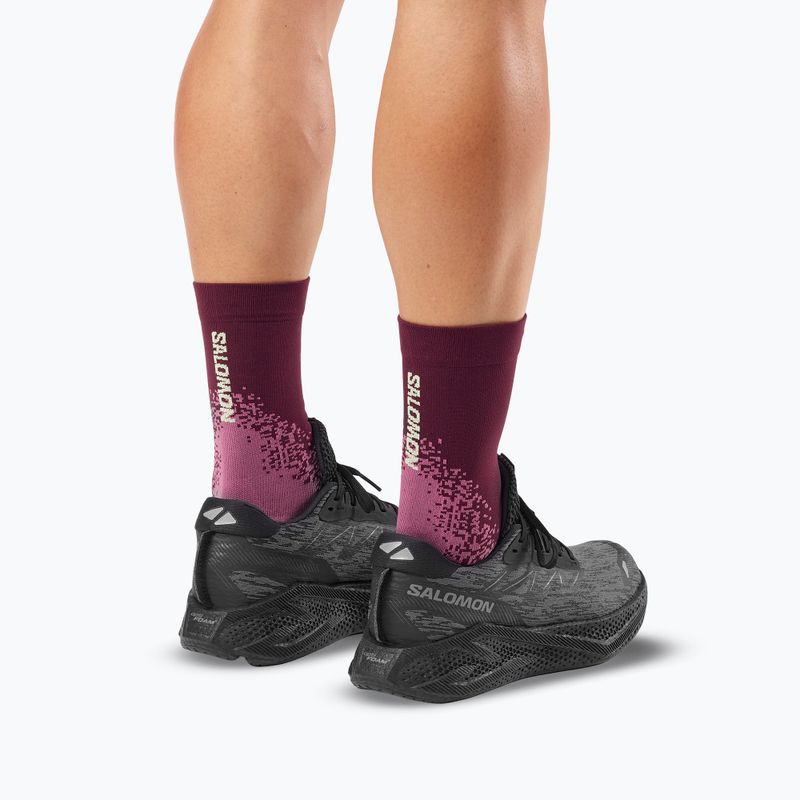 Férfi futócipők Salomon Aero Glide 4 black/black 5
