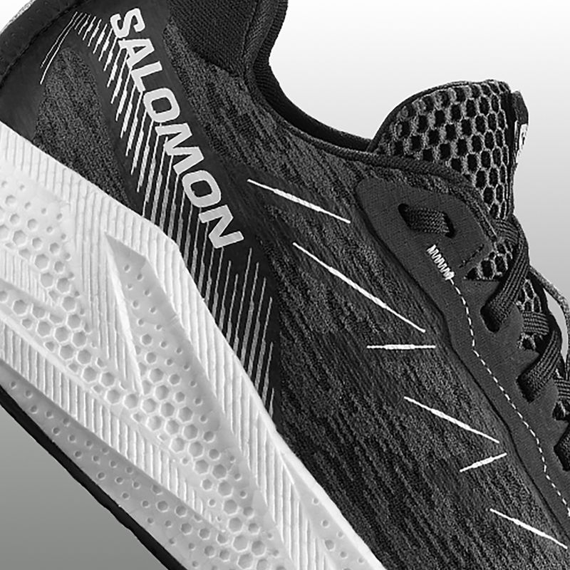 Salomon Aero Glide férfi futócipő 4 black/white/ftw silver 2