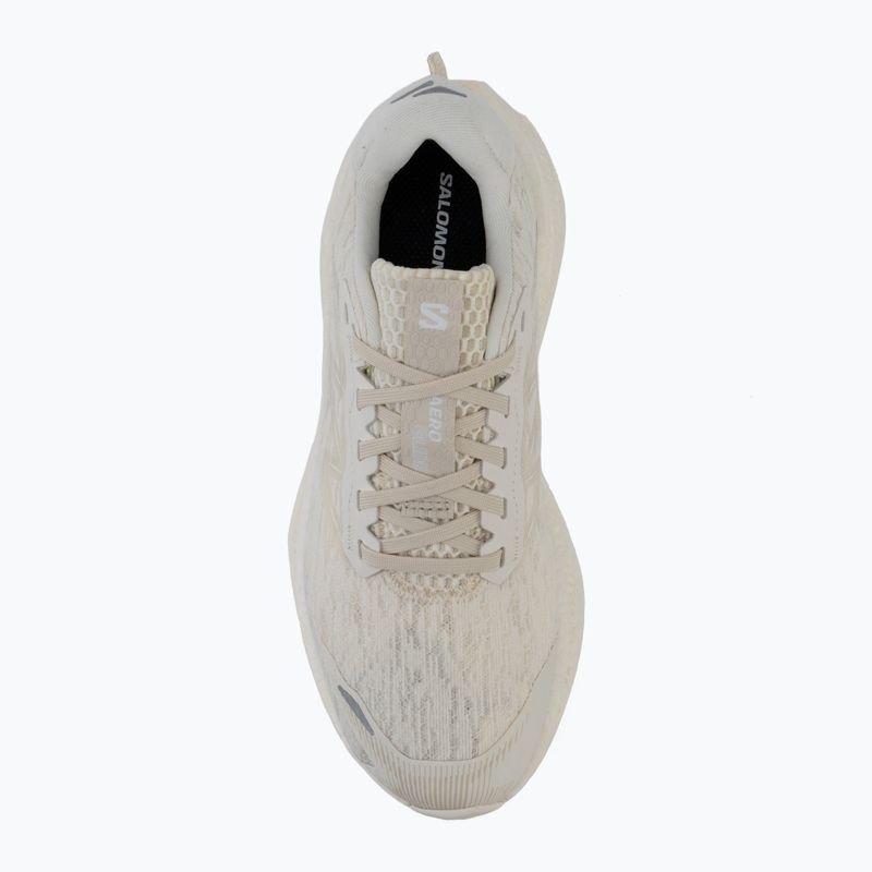 Női futócipő Salomon Aero Glide 4 vanila/vanila/white 5