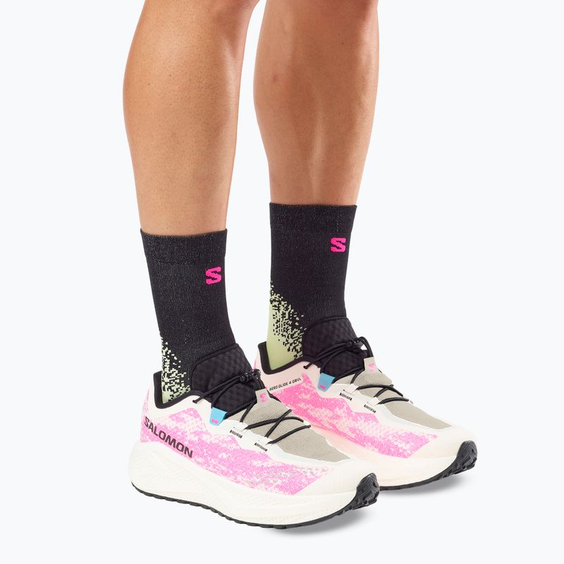 Férfi futócipő Salomon Aero Glide 4 GRVL vanilla ice/knockout pink/black 12