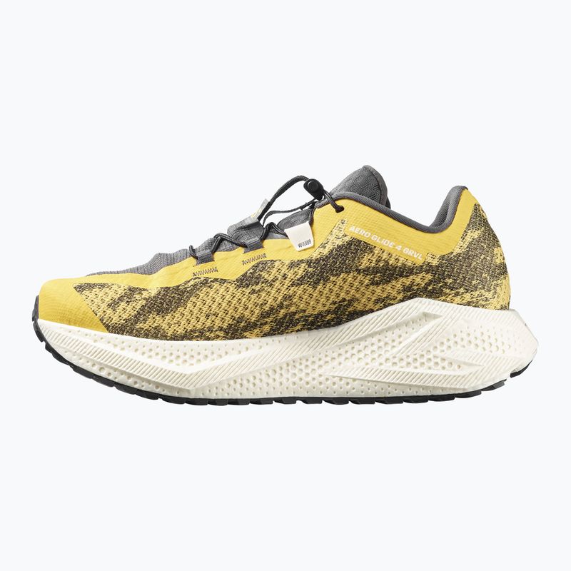 Salomon Aero Glide férfi futócipő 4 GRVL beach ball/asphalt/vanilla ice 3