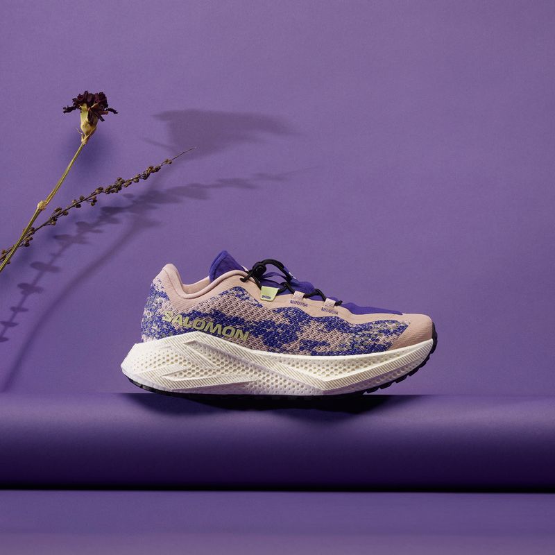 Női futócipő Salomon Aero Glide 4 GRVL shadow gray/deep blue/butterfly 7