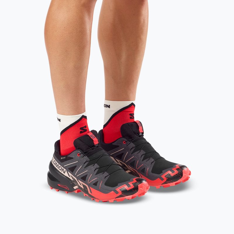 Férfi futócipők Salomon Speedcross 6 GTX black/fiery red 6