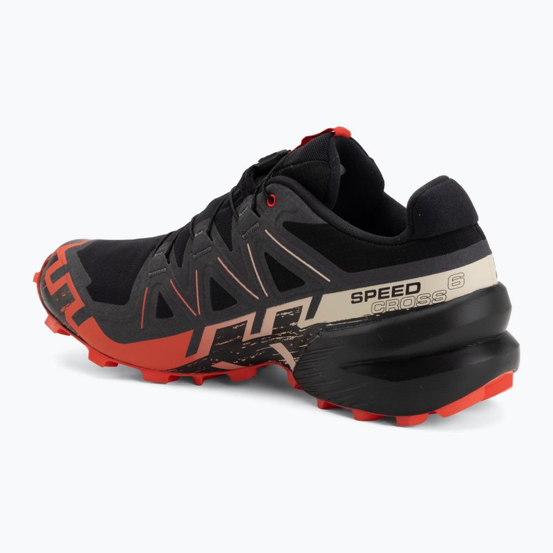 Férfi futócipők Salomon Speedcross 6 GTX black/fiery red 3