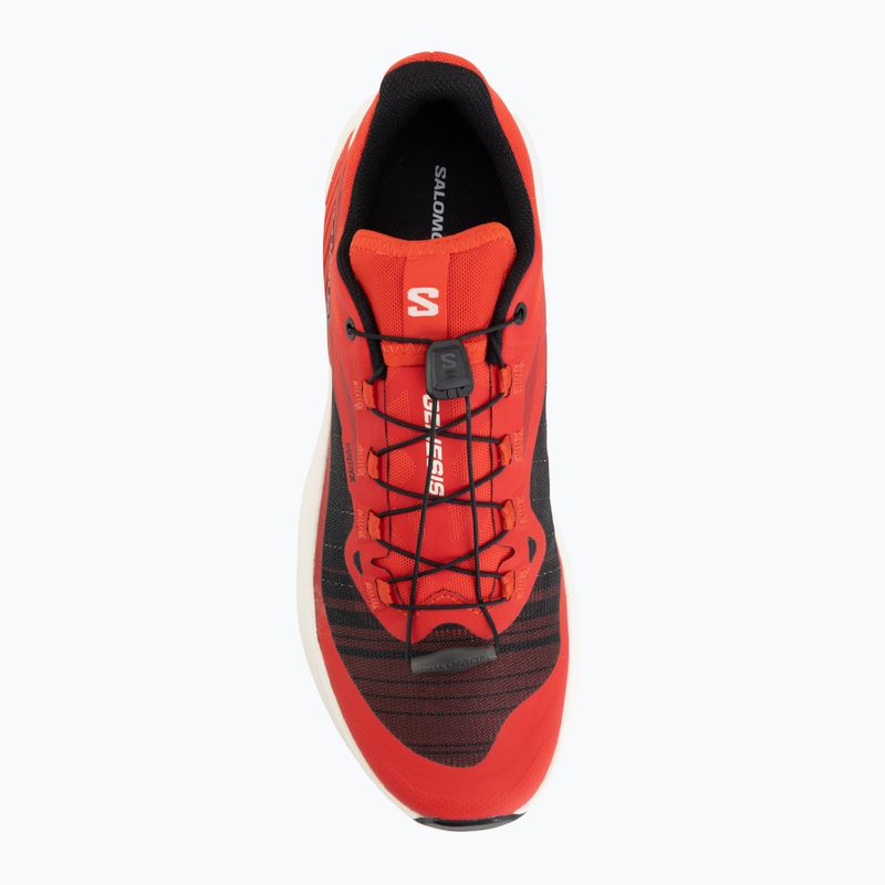Salomon Genesis férfi futócipő fiery red/lava falls/black 5