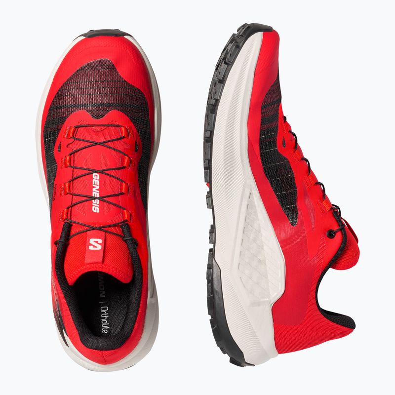 Salomon Genesis férfi futócipő fiery red/lava falls/black 12