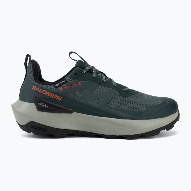 Férfi túracipő Salomon Elixir Activ GTX scarab/green gable 2