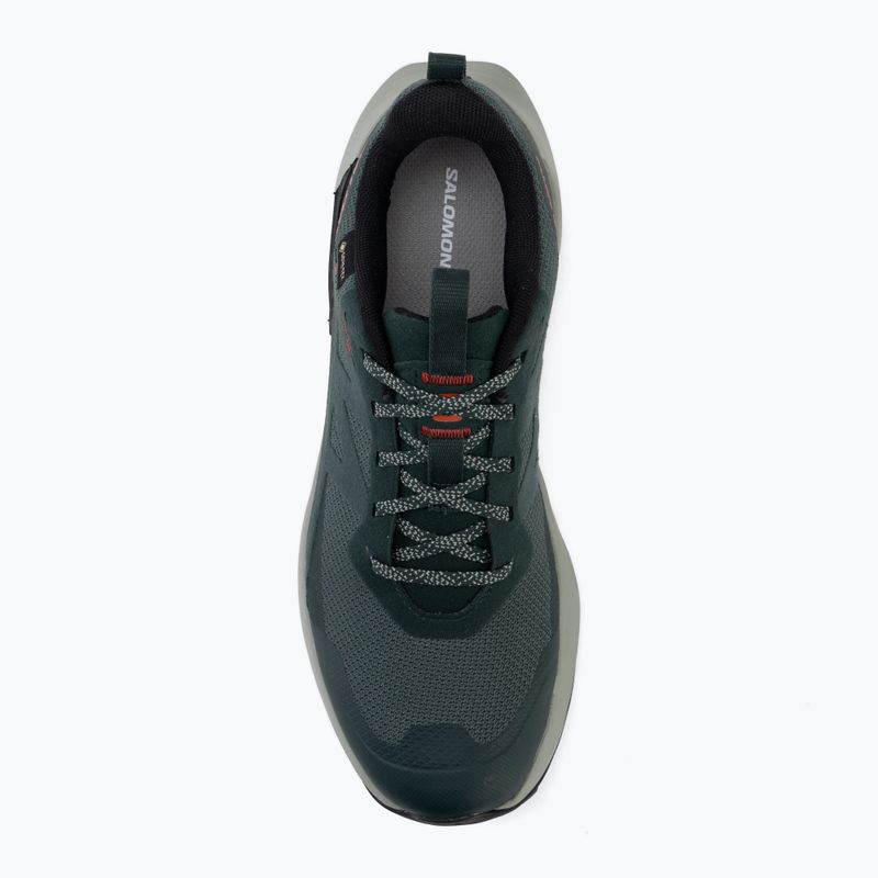 Férfi túracipő Salomon Elixir Activ GTX scarab/green gable 5