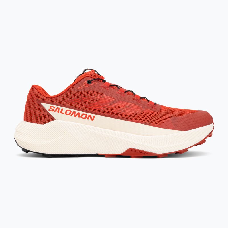 Salomon Pulsar férfi futócipő fiery red/vanilla ice/black 2