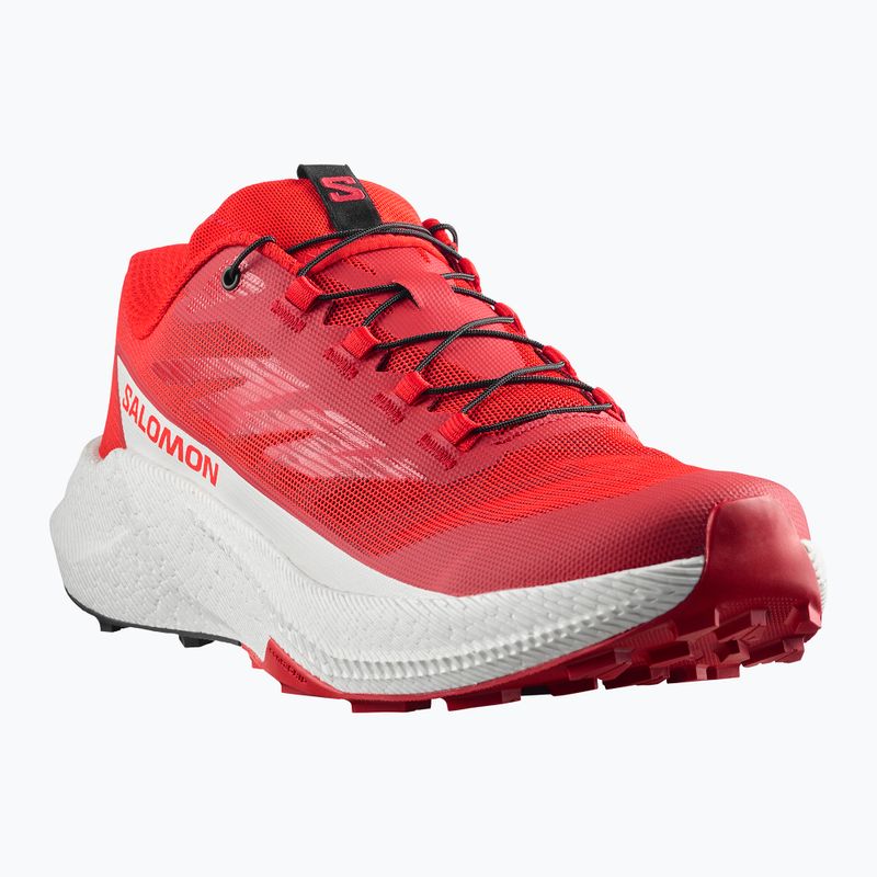 Salomon Pulsar férfi futócipő fiery red/vanilla ice/black 8