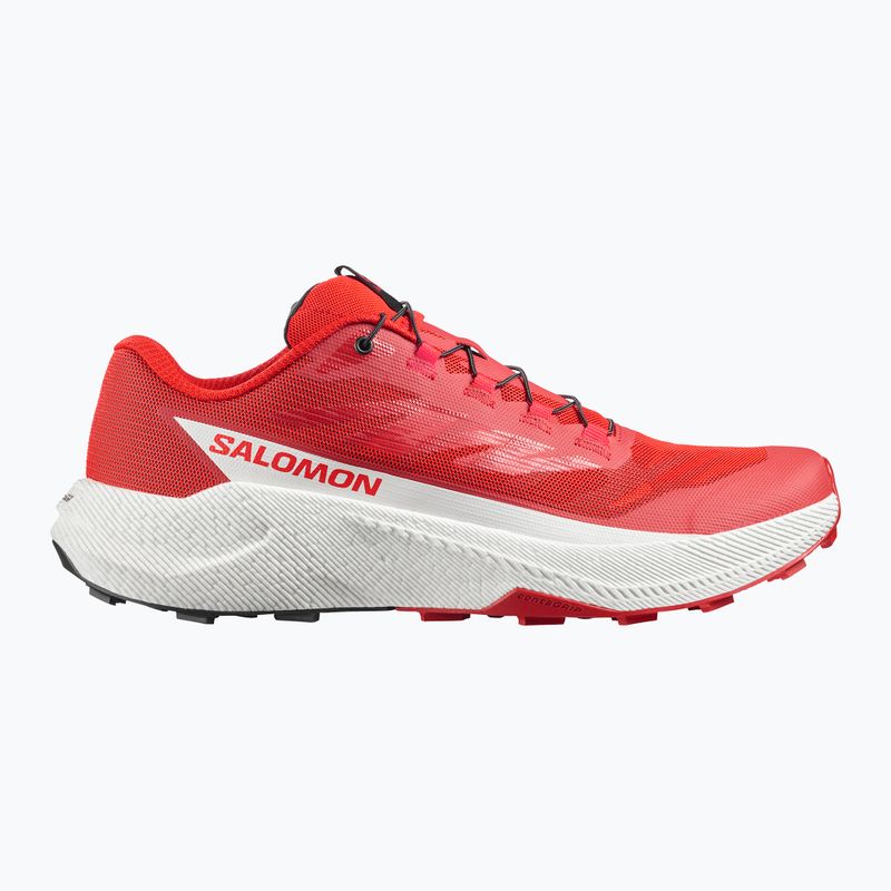 Salomon Pulsar férfi futócipő fiery red/vanilla ice/black 9