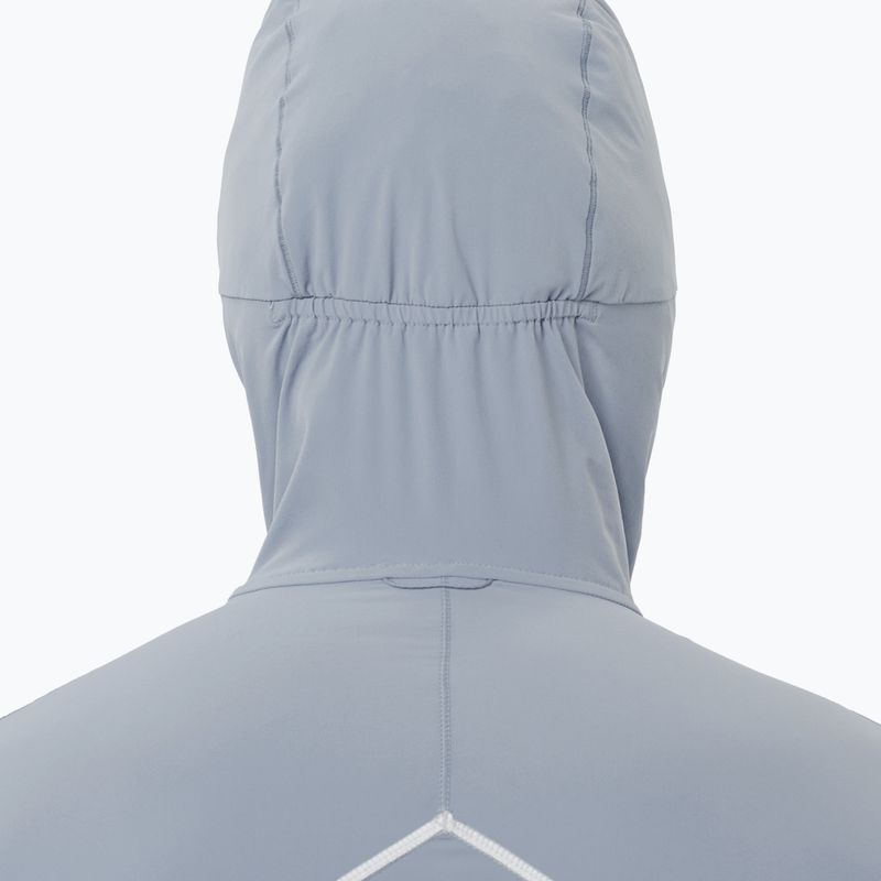 Férfi futódzseki Salomon Sense Aero Hybrid Half Zip Hooded trade winds 4