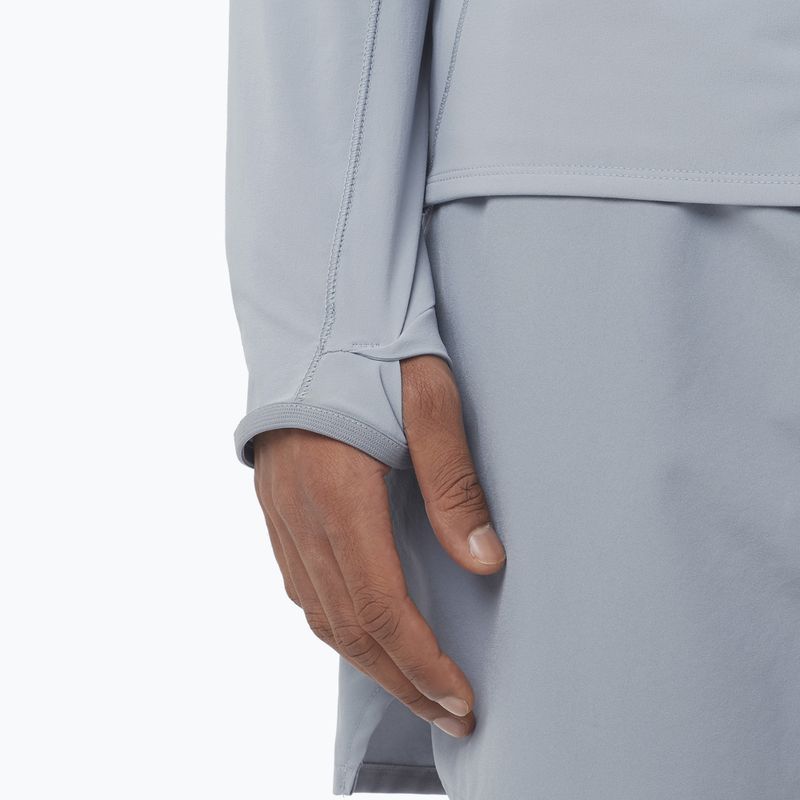 Férfi futódzseki Salomon Sense Aero Hybrid Half Zip Hooded trade winds 5