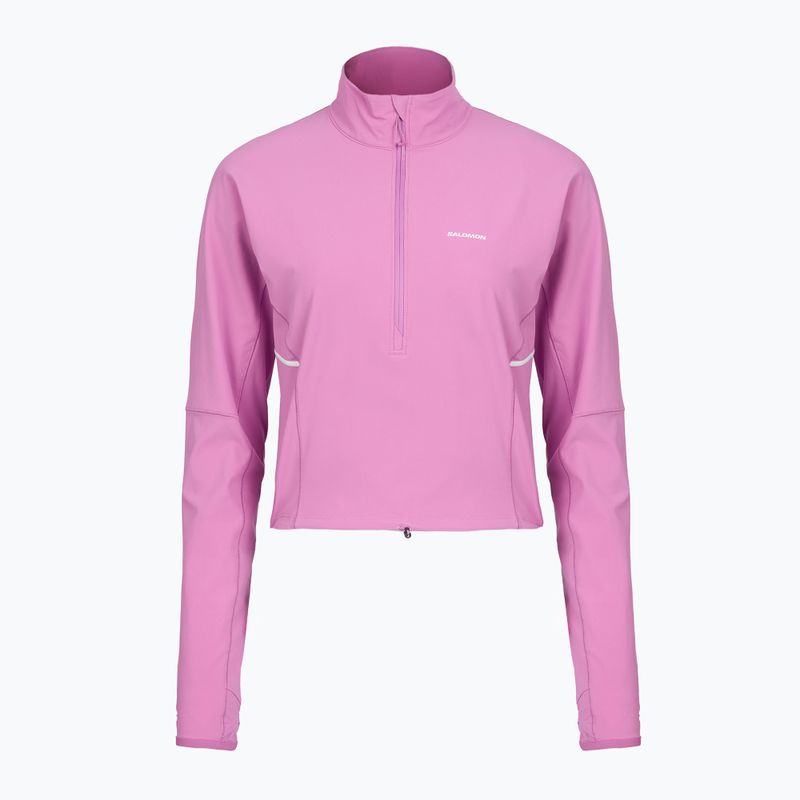 Női pulóver Salomon Sense Aero Hybrid CP iris orchid