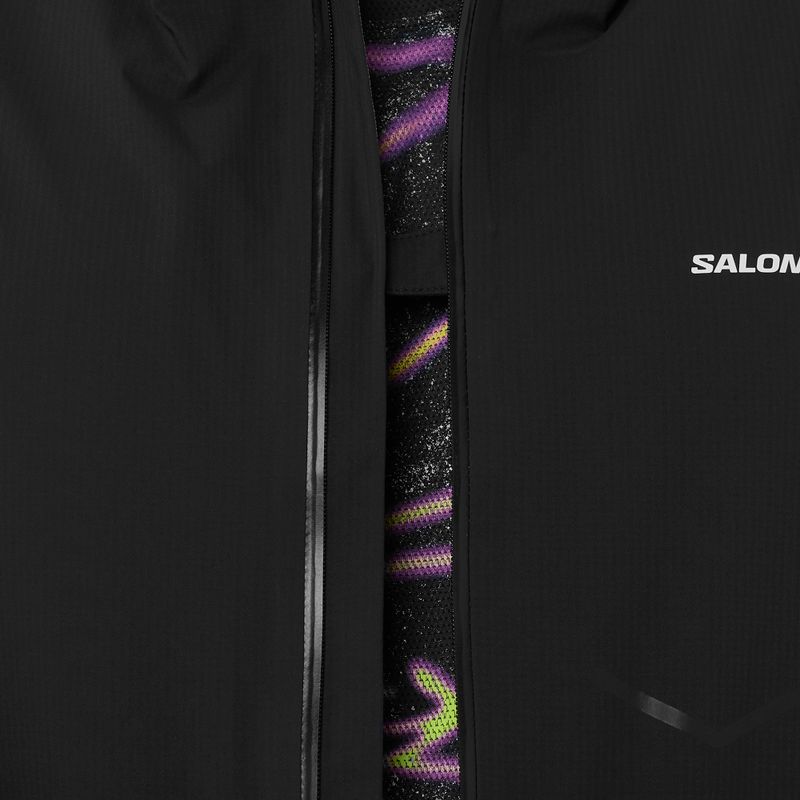 Férfi futódzseki Salomon Bonatti Waterproof dee black 4