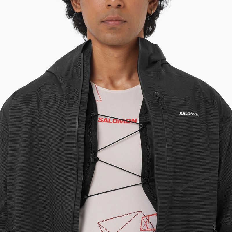 Férfi futókabát Salomon S/Lab Bonatti Infinite Jacket deep black 4
