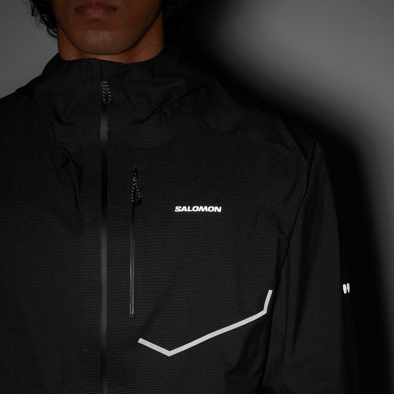 Férfi futókabát Salomon S/Lab Bonatti Infinite Jacket deep black 7
