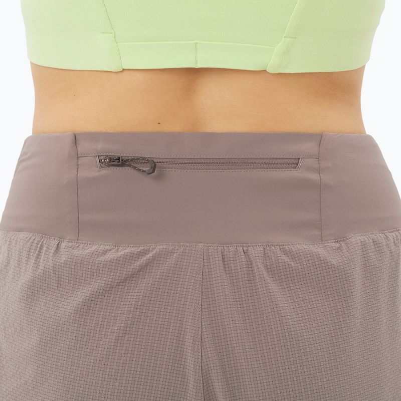 Női futóshort Salomon Sense Aero Stow 4" iron 5