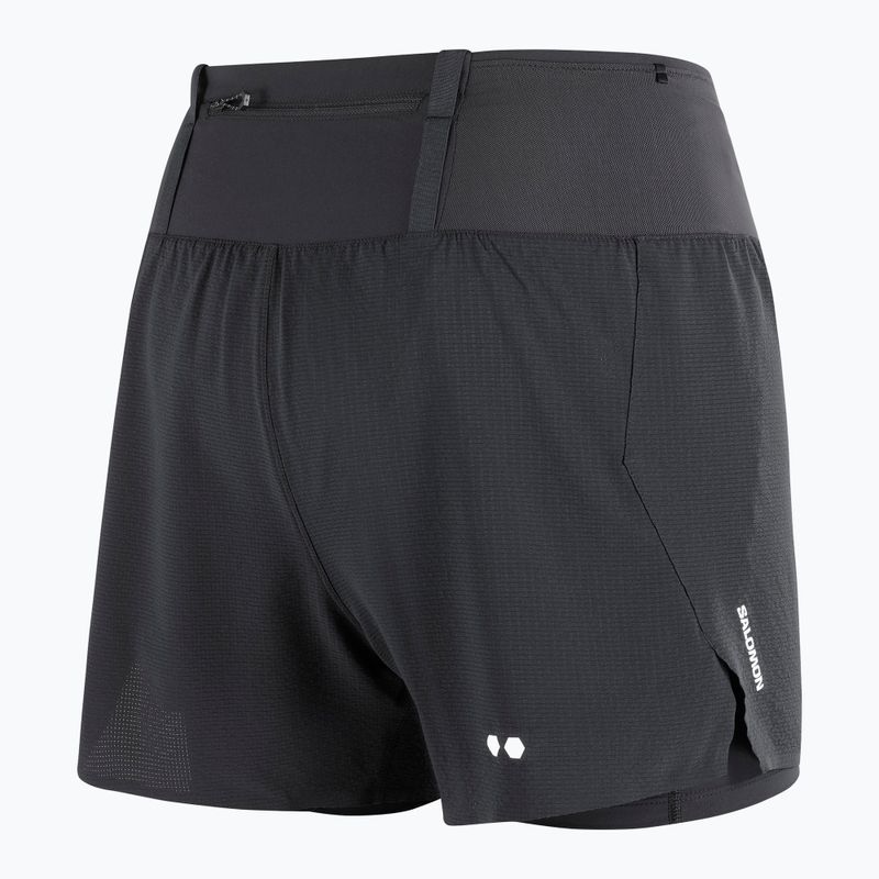 Női futóshort Salomon Sense Aero 2IN1 Trail 4" deep black 8