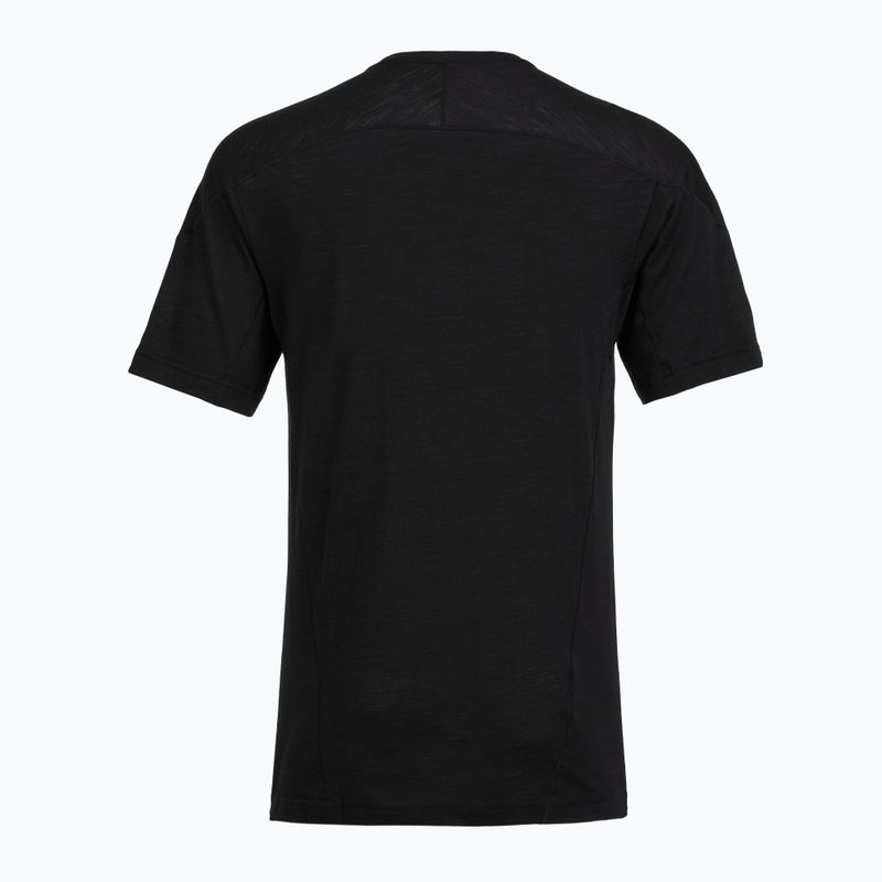 Férfi futópóló Salomon Ultra Tee deep black 6