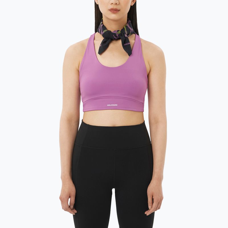 Salomon SHAKEout Core iris orchid edzőmelltartó 3