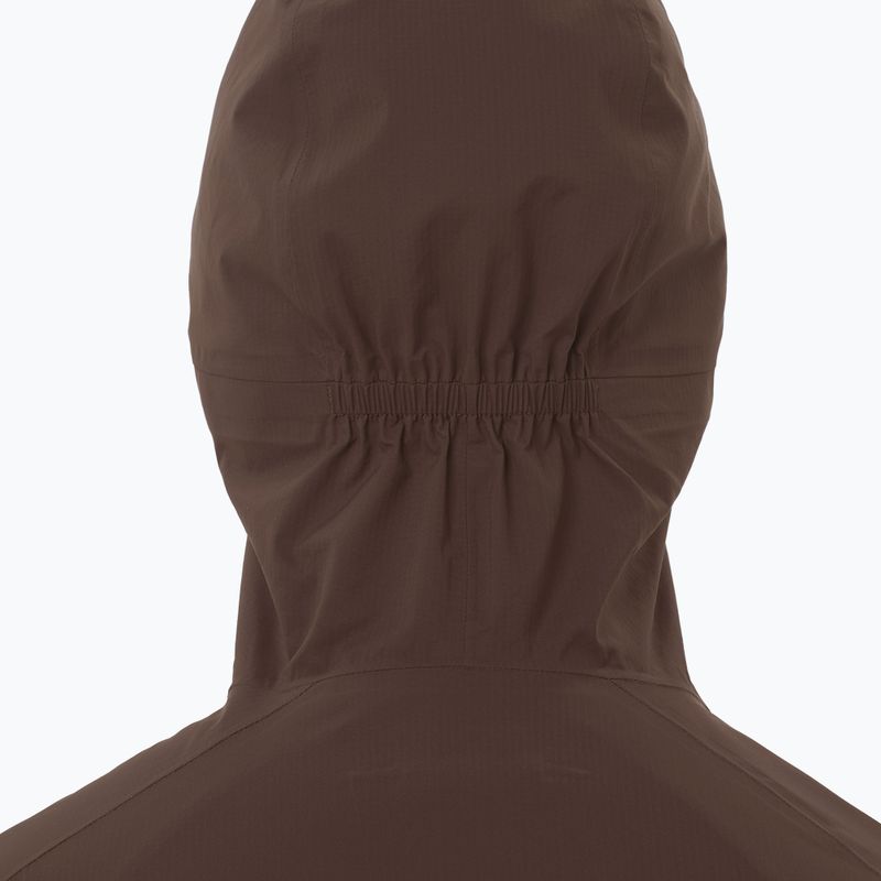 Férfi futódzseki Salomon Bonatti Waterproof coffee bean 3