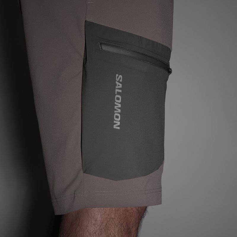 Férfi trekking rövidnadrág Salomon Outerpath Utility iron 7