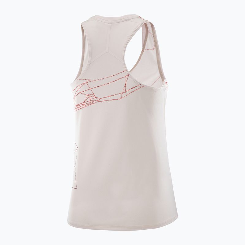 Salomon S/Lab Speed Tee női futópóló lilac ash színben 4