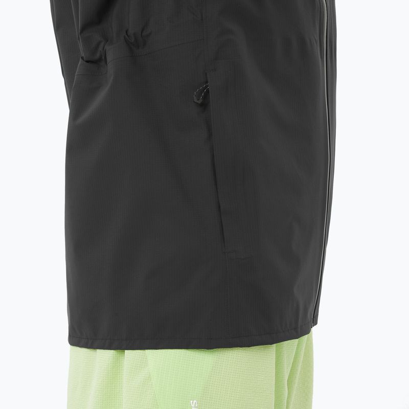 Női futókabát Salomon Bonatti Waterproof deep black 6
