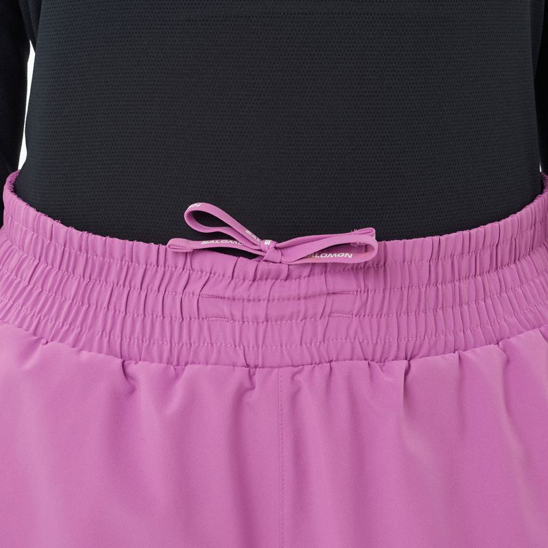 Női futóshort Salomon Shakeout Core 2IN1 4 "iris orchid" 3