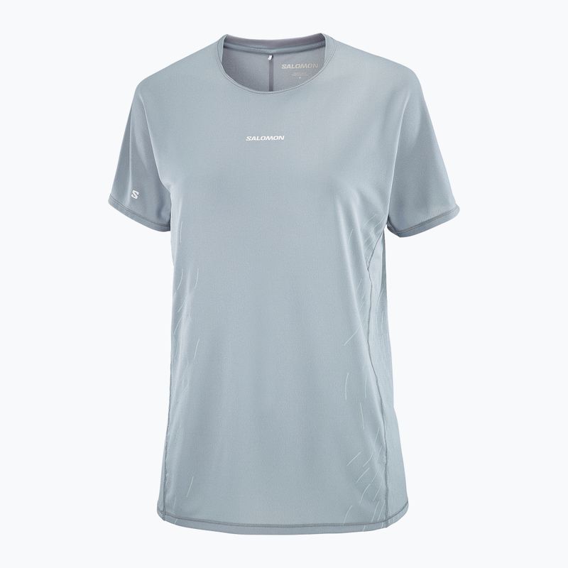 Női futópóló Salomon Sense Aero SS Tee GFX trade winds 4