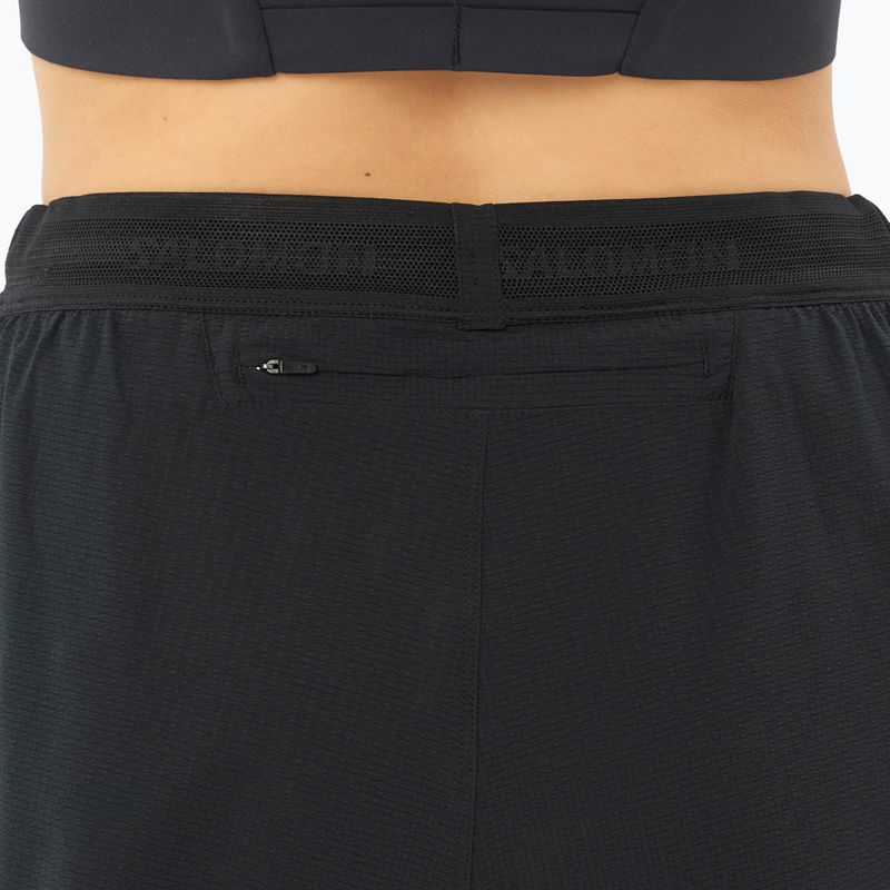 Női futóshort Salomon Sense SPLT 3" deep black 5