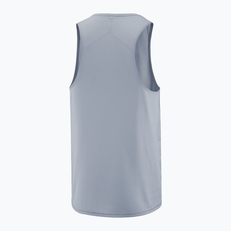 Salomon Sense Aero Singlet férfi futópóló GFX trade winds 5