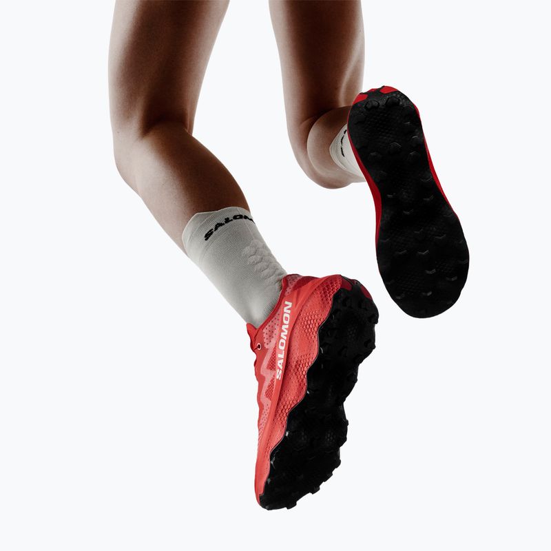 Férfi futócipő Salomon S/LAB Ultra Glide 1.5 white/fiery red/black 8