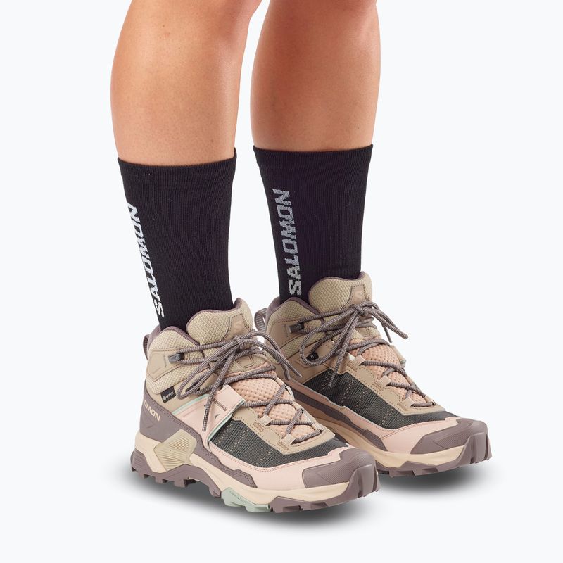 Női túrabakancs Salomon X Ultra 5 MID GTX iron/dsrtan/gre 7