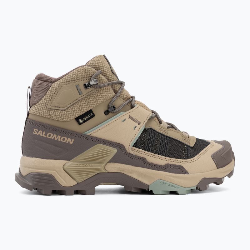 Női túrabakancs Salomon X Ultra 5 MID GTX iron/dsrtan/gre 2