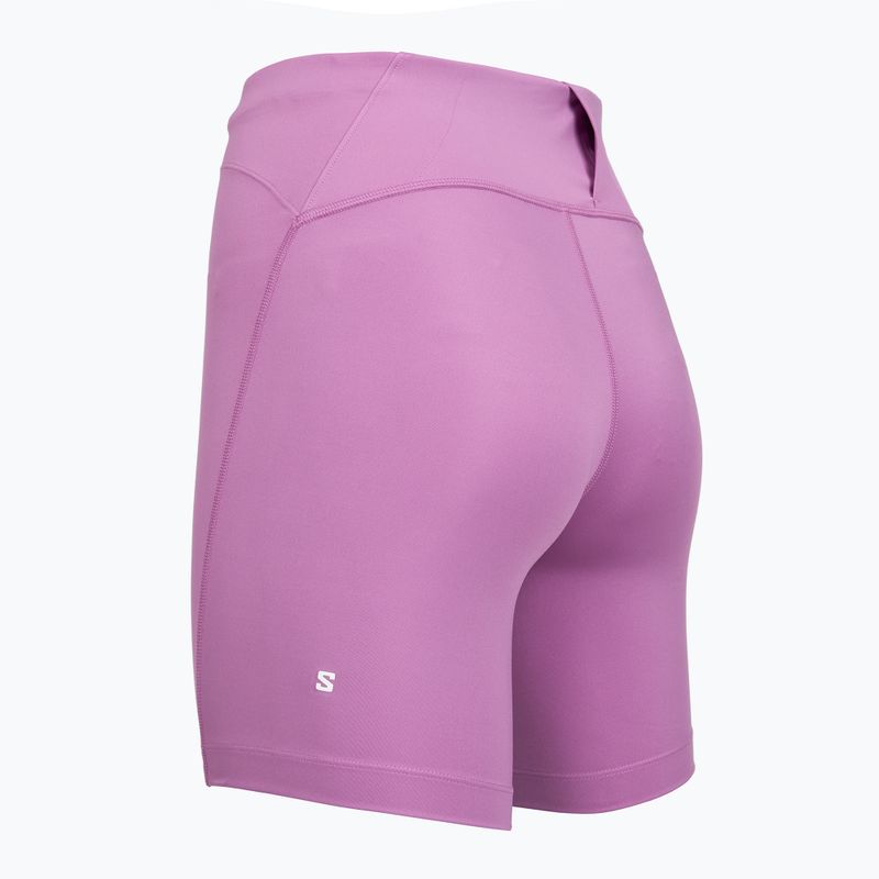 Női futó rövidnadrág Salomon Shakeout Core Tight 6" iris orchid 3