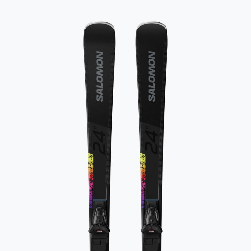 Lesikló sílécek + kötések Salomon S/Max 24H + M10 GW black/white 5