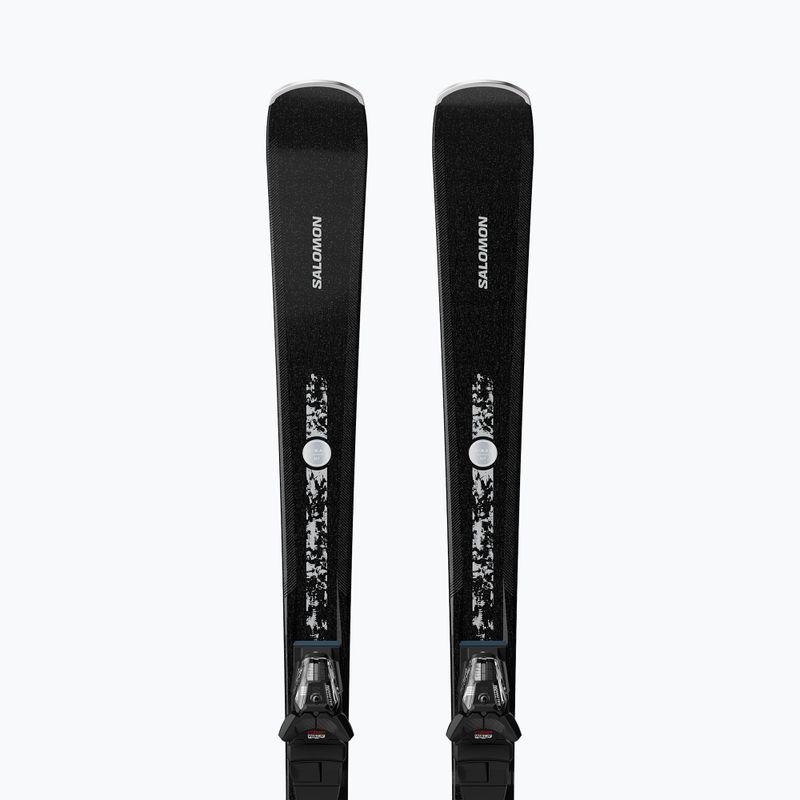 Női lesikló sílécek + kötések Salomon S/Max N°8 Black + M10 GW black/glitter 4