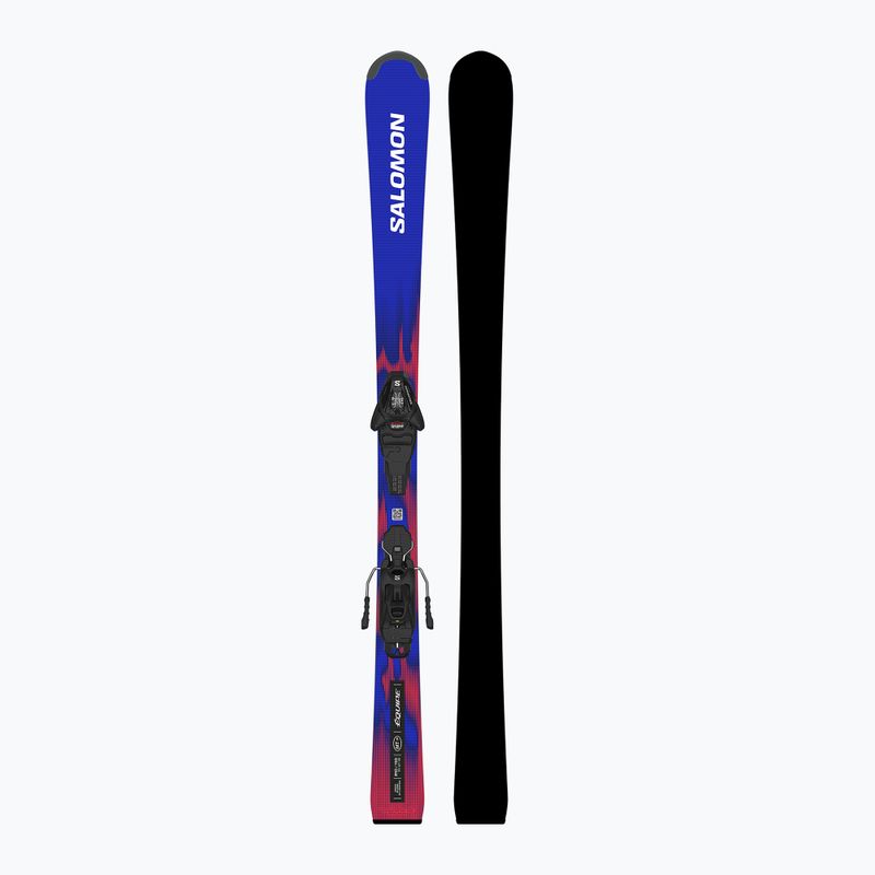 Gyermek lesikló sílécek + kötések Salomon Equipe MT JR + L6 GW race blue/equipe red 3