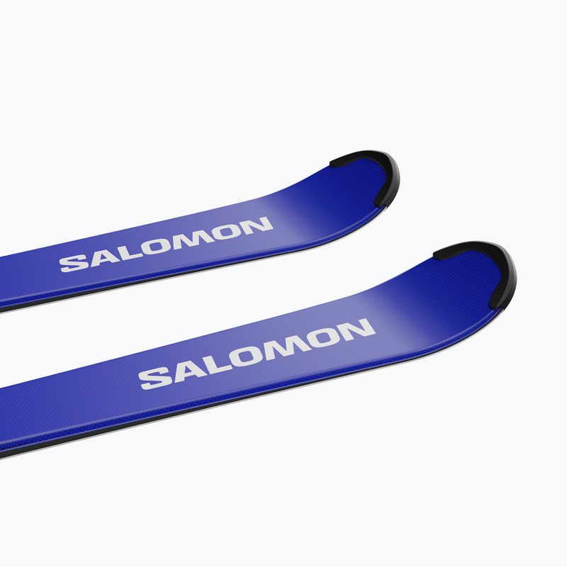 Gyermek lesikló sílécek + kötések Salomon Equipe MT JR + L6 GW race blue/equipe red 6