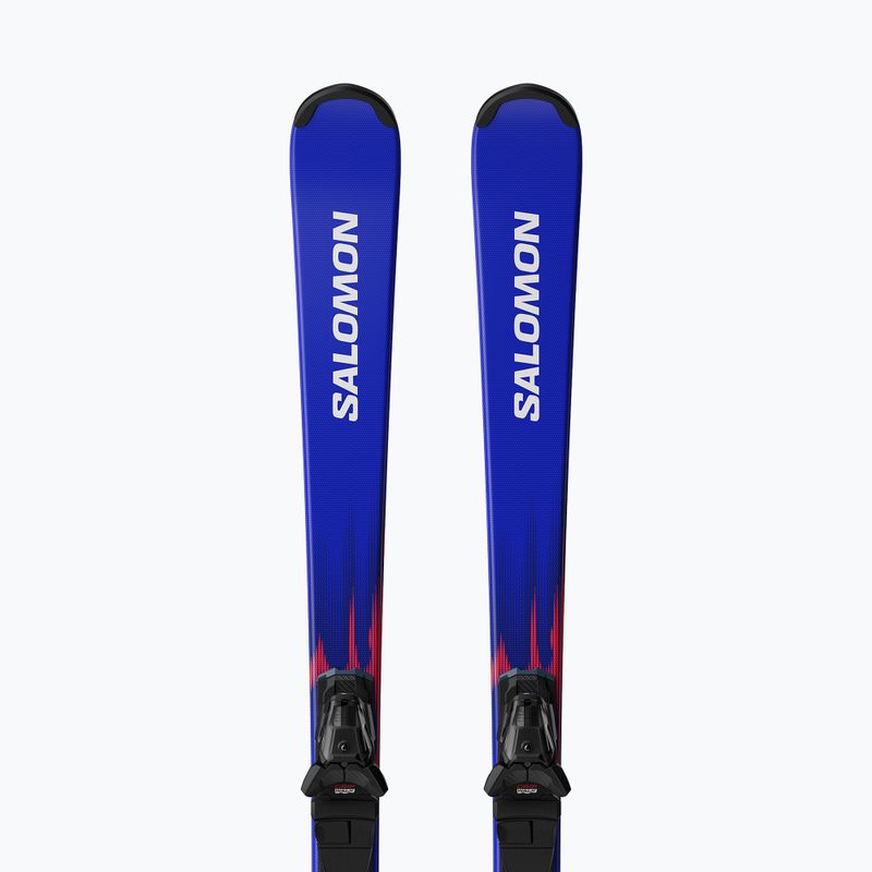 Gyermek lesikló sílécek + kötések Salomon Equipe MT JR + M10 GW race blue/equipe red 5