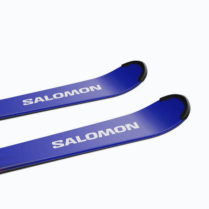 Gyermek lesikló sílécek + kötések Salomon Equipe MT JR + M10 GW race blue/equipe red 6
