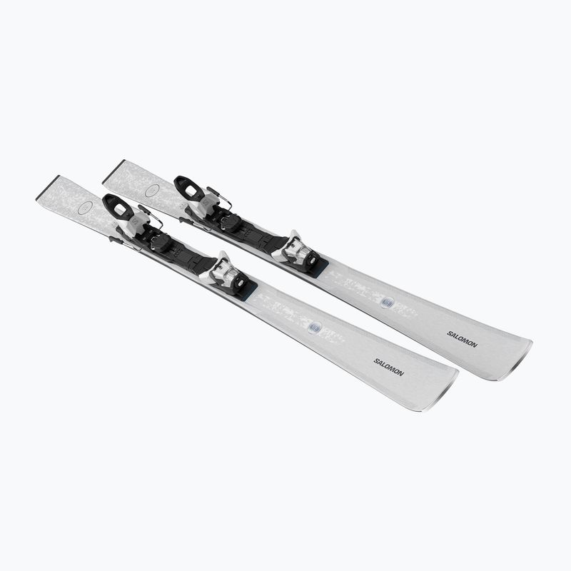 Női lesikló sílécek + kötések Salomon S/Max N°8 Silver + M10 GW silver met./glitter 3
