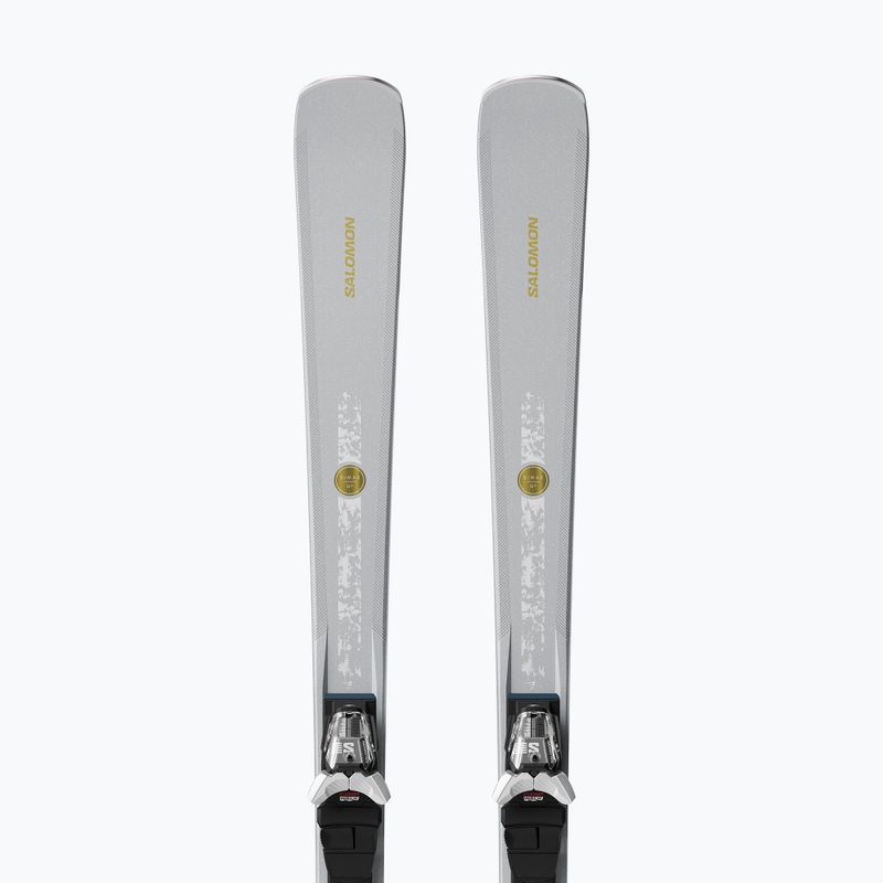 Női lesikló sílécek + kötések Salomon S/Max N°10 + M10 GW silver met/glitter 3