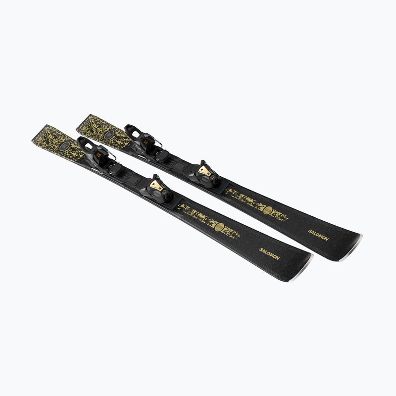 Női lesikló sílécek + kötések Salomon S/Max N°12 + MI11 GW black/glitter 2