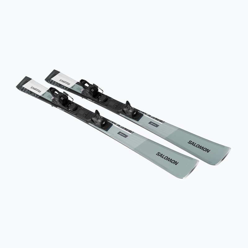Lesikló sílécek + kötések Salomon S/Max 8 + M10 GW wrought iron/black 3